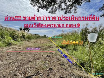 ที่ดิน 2900000 ปทุมธานี ธัญบุรี บึงสนั่น