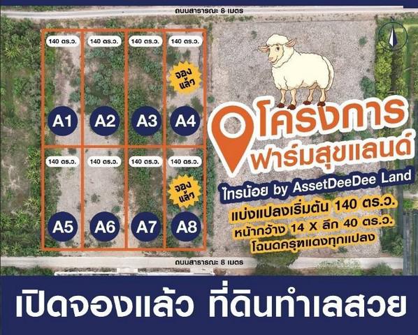 ที่ดิน 8500 นนทบุรี ไทรน้อย ไทรใหญ่