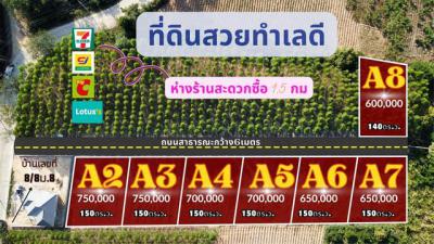 ที่ดิน 600000 ชลบุรี พนัสนิคม สระสี่เหลี่ยม