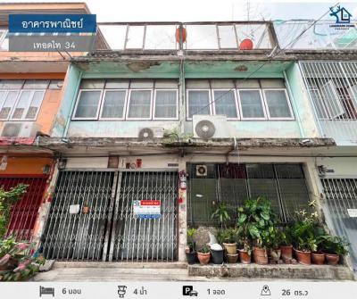 อาคารพาณิชย์ 5490000 กรุงเทพมหานคร เขตธนบุรี ตลาดพลู