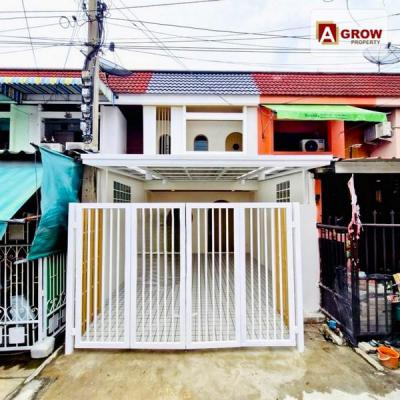 ทาวน์เฮาส์ 2250000 สมุทรปราการ เมืองสมุทรปราการ ท้ายบ้าน