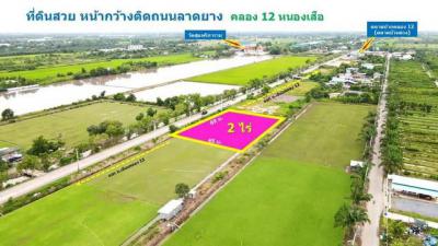 ที่ดิน 5800000 ปทุมธานี หนองเสือ หนองสามวัง