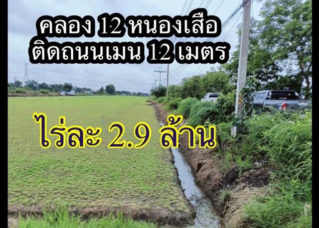 ที่ดิน 5800000 ปทุมธานี หนองเสือ หนองสามวัง ที่ดิน 5800000 ปทุมธานี หนองเสือ หนองสามวัง