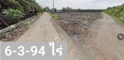 ที่ดิน 8400000 สมุทรสาคร บ้านแพ้ว เกษตรพัฒนา