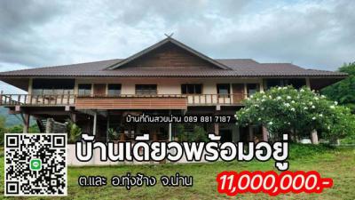 บ้านเดี่ยว 11000000 น่าน ทุ่งช้าง และ