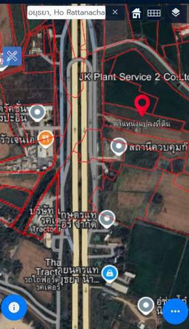 ที่ดิน 5500000 พระนครศรีอยุธยา บางปะอิน บ้านหว้า
