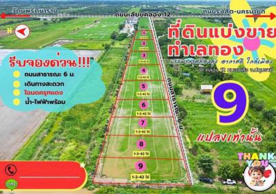 ที่ดิน 1572900 ปทุมธานี หนองเสือ ศาลาครุ