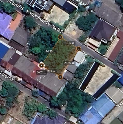 ที่ดิน 7900000 กรุงเทพมหานคร เขตบางเขน ท่าแร้ง