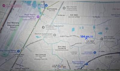 ที่ดิน 1764000 กรุงเทพมหานคร เขตสายไหม สายไหม