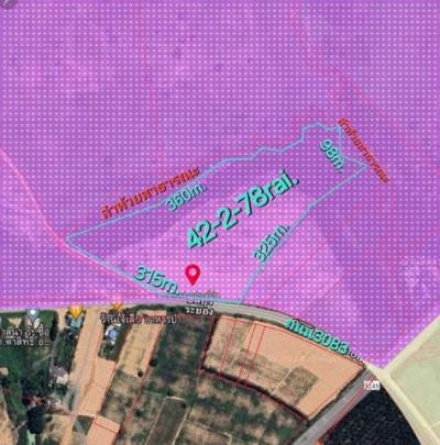 ที่ดิน 2700000 ชลบุรี หนองใหญ่ หนองเสือช้าง