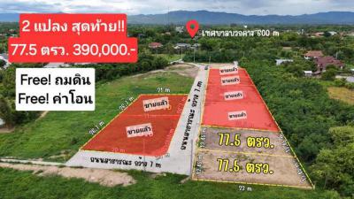 ที่ดิน 350000 เชียงใหม่ สันกำแพง สันกำแพง