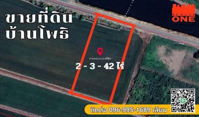 ที่ดิน 6400000 ฉะเชิงเทรา บ้านโพธิ์ เกาะไร่