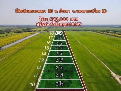 ที่ดิน 490000 นครนายก บ้านนา ทองหลาง