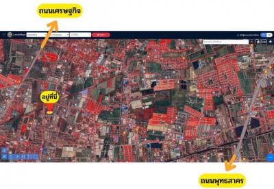 ที่ดิน 14904000 สมุทรสาคร กระทุ่มแบน ท่าไม้
