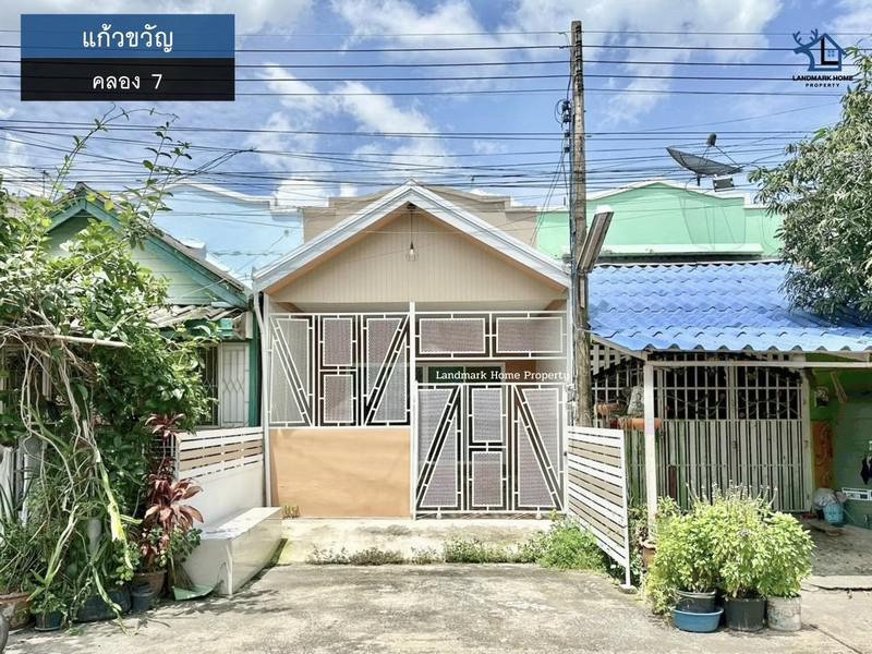 ทาวน์เฮาส์ 1150000 ปทุมธานี ธัญบุรี ลำผักกูด
