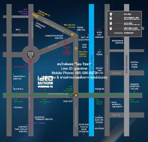 คอนโด 3800000 กรุงเทพมหานคร เขตคลองสาน คลองต้นไทร