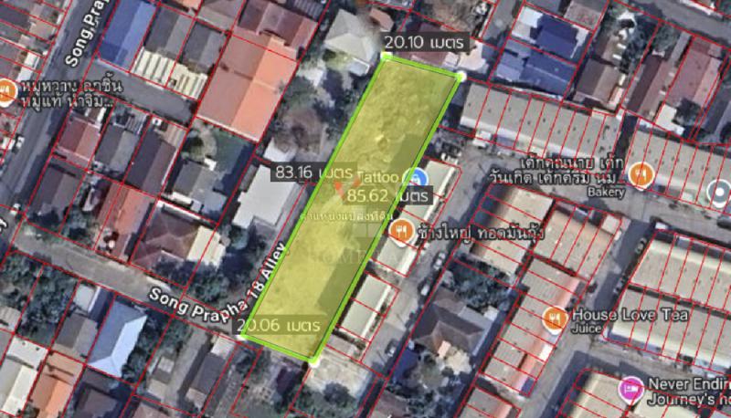 ที่ดิน 25000 กรุงเทพมหานคร เขตดอนเมือง สีกัน