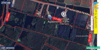 ที่ดิน 6800000 กรุงเทพมหานคร เขตทุ่งครุ ทุ่งครุ