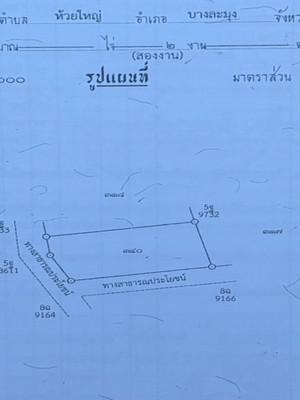 ที่ดิน 2500000 ชลบุรี บางละมุง ห้วยใหญ่