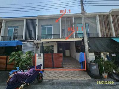 ทาวน์เฮาส์ 1444000 สมุทรปราการ กิ่งอำเภอบางเสาธง ศีรษะจรเข้น้อย