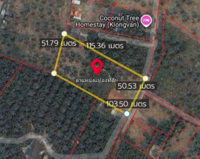 ที่ดิน 5000000 ประจวบคีรีขันธ์ เมืองประจวบคีรีขันธ์ คลองวาฬ