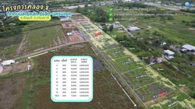 ที่ดิน 4200000 ปทุมธานี ธัญบุรี รังสิต