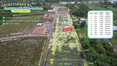 ที่ดิน 3600000 ปทุมธานี ธัญบุรี รังสิต