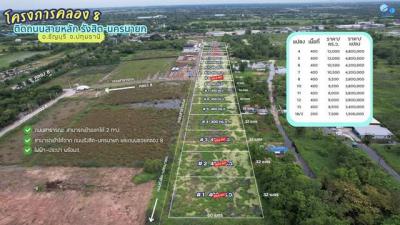 ที่ดิน 3800000 ปทุมธานี ธัญบุรี รังสิต
